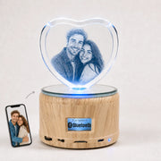 Personalized Heart Crystal