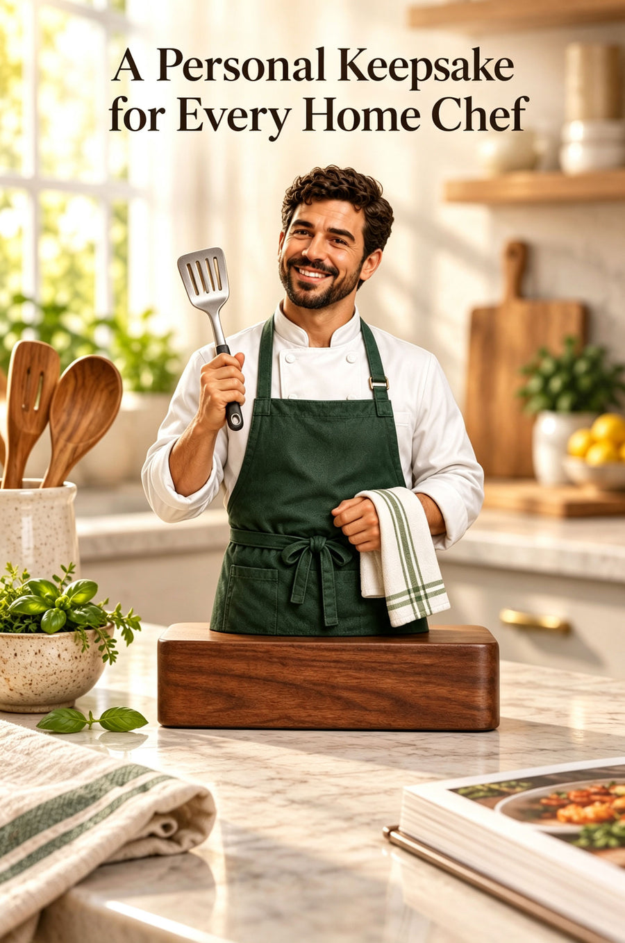 Personalized Chef Photo Relief