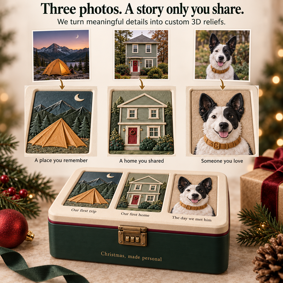 Custom Memory Lock Box – 3D Scenes with a Personal Combination Code