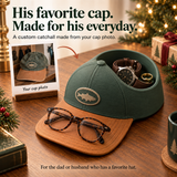 Custom Cap Catchall – Personalized Valet Tray from His Favorite Hat