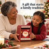 Personalized 3D Christmas Santa Mailbox with Custom Name – Letters to Santa Box, Holiday Home Decor & Christmas Gift for Kids